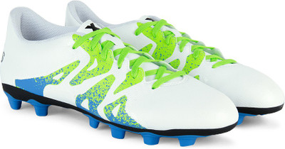 

ADIDAS X 15.4 FXG Men Football Shoes For Men(Blue, Green, White, Ftwwht/sesosl/cblack