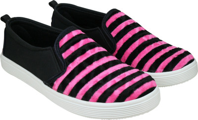 

Jayn Martin Fabric Casuals For Women(Pink, Black