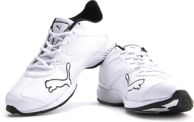 

Puma Tazon VI DP Men Running Shoes For Men(Black, White, White black