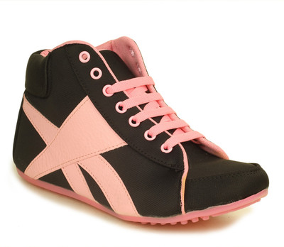 10% OFF on Select Black/Pink Sneakers(Black, Pink)
