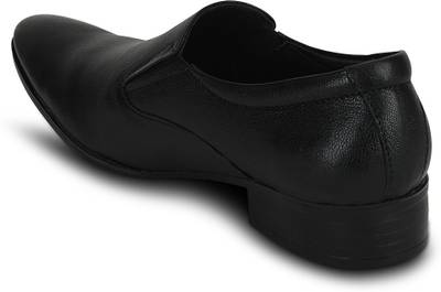 Kielz Kielz Black Formal Slip-Ons Shoes Corporate Casuals