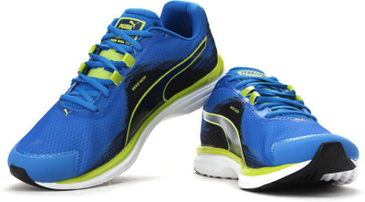 

Puma Faas 500 v4 Running Shoes For Men(Blue, Cloisonne-poseidon-sulphur spr