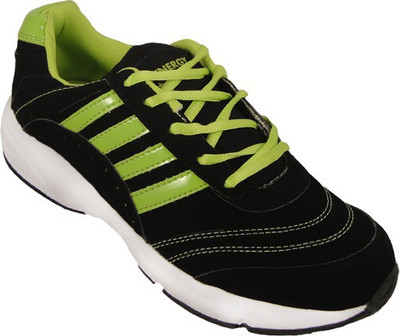 

Action Synergy Black/Green PH001 Walking Shoes For Men(Black, Green