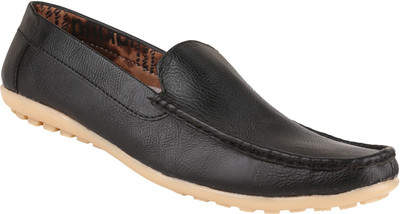 

Exotique EX0031Black Loafers For Men(Black