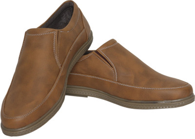 

Azzaro Black Carlos Corporate Casuals For Men(Brown, Tan