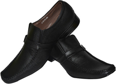 

Human Steps Monk Strap Shoes For Men(Black)
