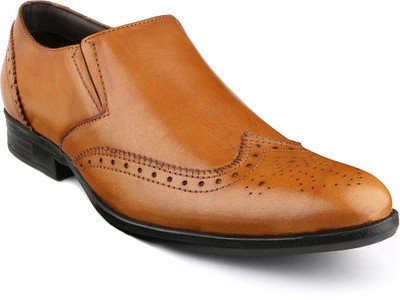 

Escaro Leather Slip On For Men(Tan