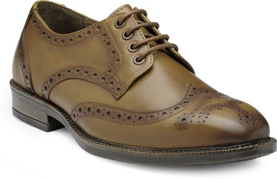 

Teakwood Derby For Men(Tan