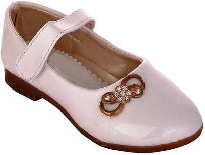 

Glinchy Casual Comfortable Synthetic Leather Bellies For Women(White