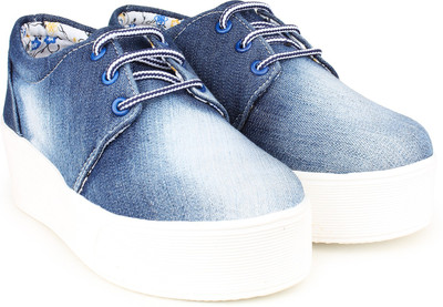 

Shoetopia Canvas Shoes For Women(Blue