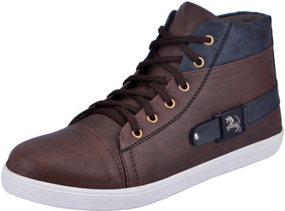 

FAUSTO Trendy Sneakers For Men(Brown)