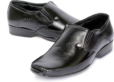 Kivalo Premium Genuine Leather Formal Shoes Slip On