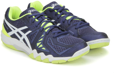 

Asics GEL-BLADE 5 Running Shoes For Men(Navy, Deep cobalt / white