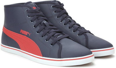 

Puma Men Sneakers For Men(Blue, Peacoat-high risk red