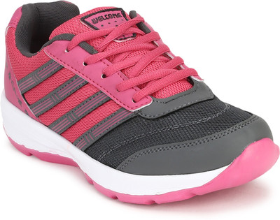 

Welcome WL 02 Grey-Pink Casuals For Women(Pink)
