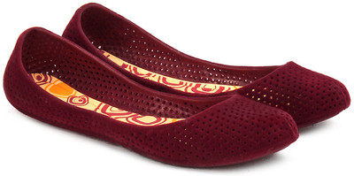 

Sandak by Bata Hyden Flock Bellies For Women(Maroon, Beige, Red