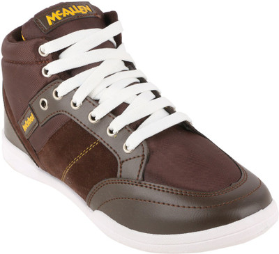

Hot Shot MCALLEN-2 Series Nylon Mesh Fluorescent Green Sneaker Sneakers For Men(Brown