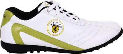 

Nexq Green Walking Shoes For Men(White, Green)