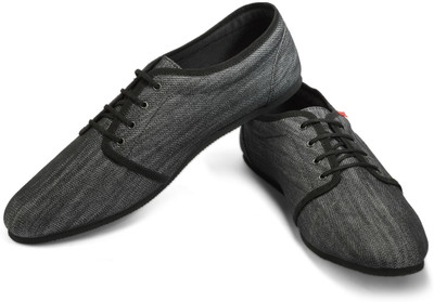 

FUNK Conty Dark Grey Denim Sneakers For Men(Grey