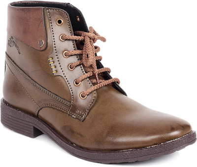 

Red Marine Boots For Men(Brown)