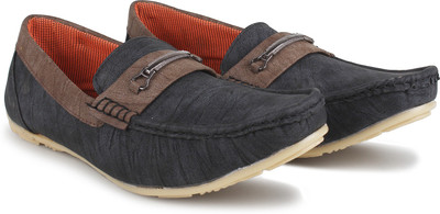 

Footista Superb Loafers For Men(Black