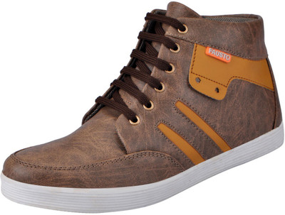 

FAUSTO Trendy Sneakers For Men(Brown)