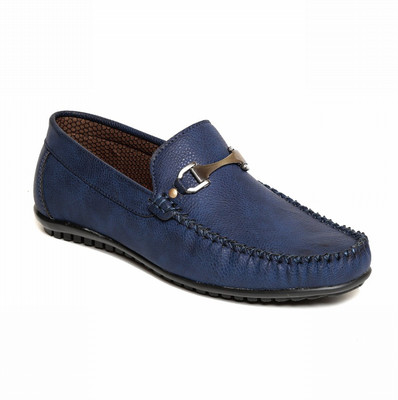

Verdioz mens buckle loafer Loafers For Men(Blue)