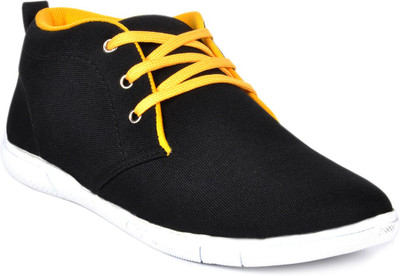 

Footlodge Canvas Shoes For Men(Black