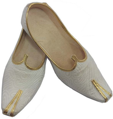 

Rajsahi Mojaris For Men(White