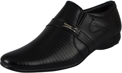 

FAUSTO Corporate Slip On For Men(Black