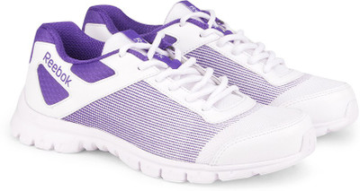

REEBOK Quick Lite Lp Running Shoes For Women(White, Purple, Ultima purple;silver;wht