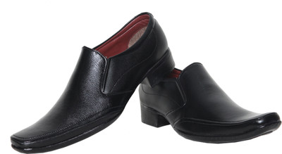 

Azzaro Black Cruise Slip On Shoes For Men(Black