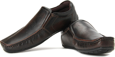 

Red Tape Men Genuine Leather Slip On Shoes For Men(Brown), 2a;brown