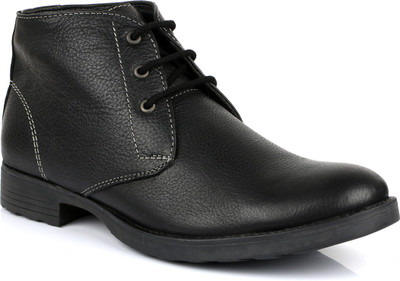 

Escaro Leather Corporate Casuals For Men(Black