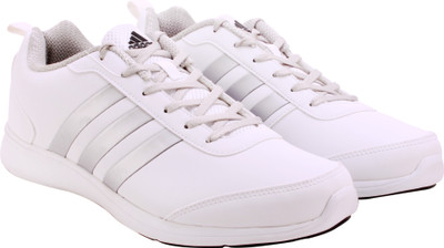 

ADIDAS ALCOR SYN 1.0 M Running Shoes For Men(White, Silver, White/silvmt/visgre