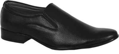

Azzaro Black Brut Slip On Shoes For Men(Black