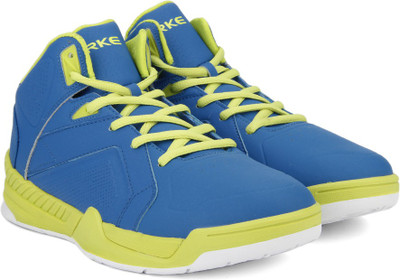 

Erke Basketball Shoes For Men(Blue, Royal blue/apple green