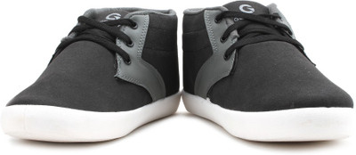 

Globalite I High Ankle Sneakers For Men(Black, Grey)