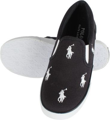 

POLO RALPH LAUREN Canvas Shoes For Men(Navy, Navy canvas