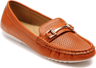 

Bruno Manetti 8161-H Loafers For Women(Tan, Camel