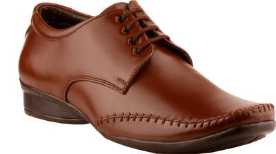 

Zebra United Kingdom Lace Up Shoes For Men(Brown