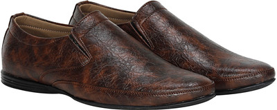 

Kraasa RockSolid Loafers For Men(Brown