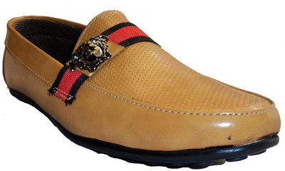 

Mode Loafers For Men(Beige)