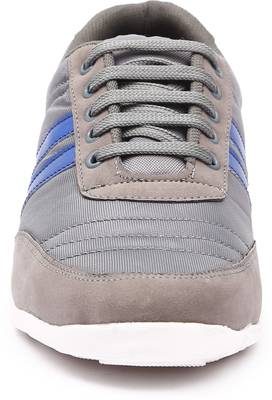 Andrew Scott Men's Brown Nylon/Synthetic Sneakers