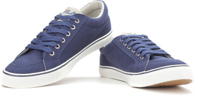 

Fila ACHILLEO Canvas Shoes For Men(Blue, Nvy/lt gry