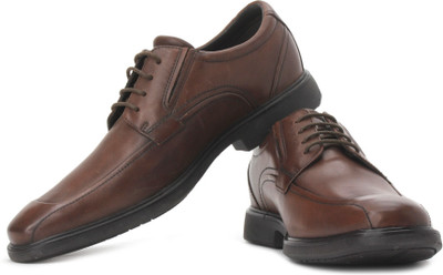 

Clarks Energise You Genuine Leather Lace Up Shoes For Men(Brown, Walnut leather