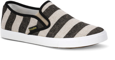 

Froskie Canvas Shoes For Men(Black)
