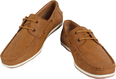 Jaykarren Boat Shoes For Men(Tan