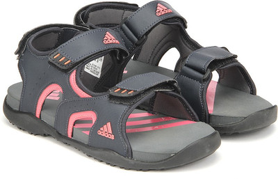 

ADIDAS Sandal Hiking & Trekking Shoes For Women(Multicolor, Ntnavy/flared/visgre