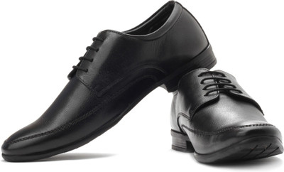 

Alberto Torresi Genuine Leather Lace Up Shoes For Men(Black)